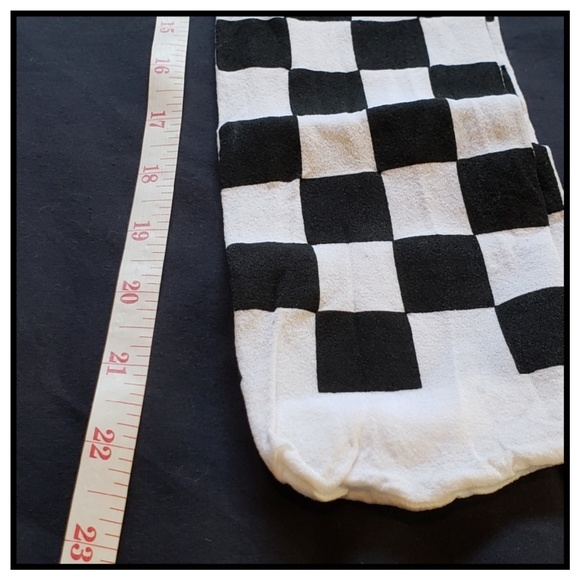 Thigh high checkered tights *free w/ bundle* - Picture 2 of 2